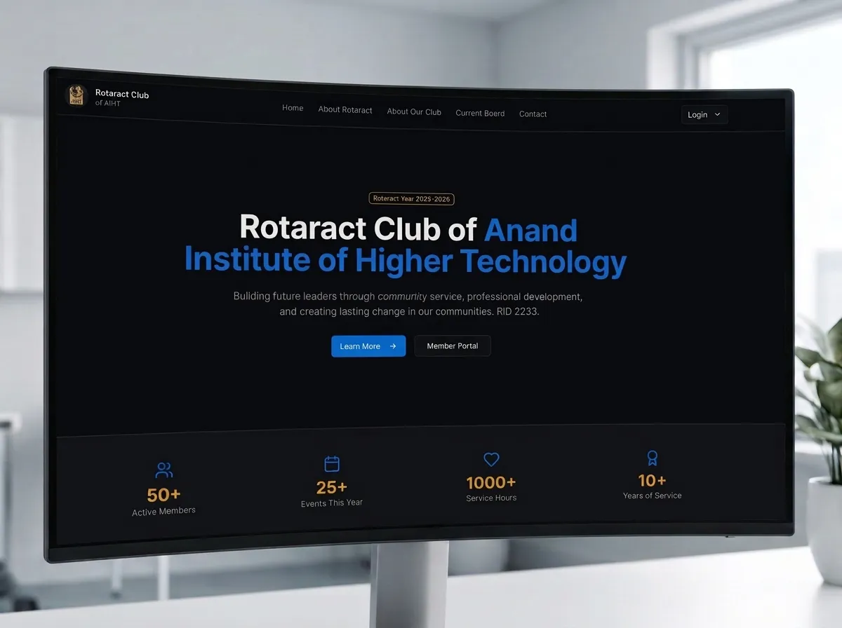 Rotaract Club Management System